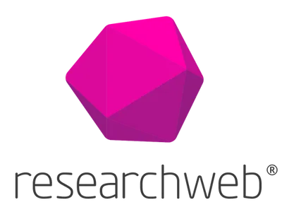 Researchweb® plattform skärmbild som visar ansökan och projekthantering